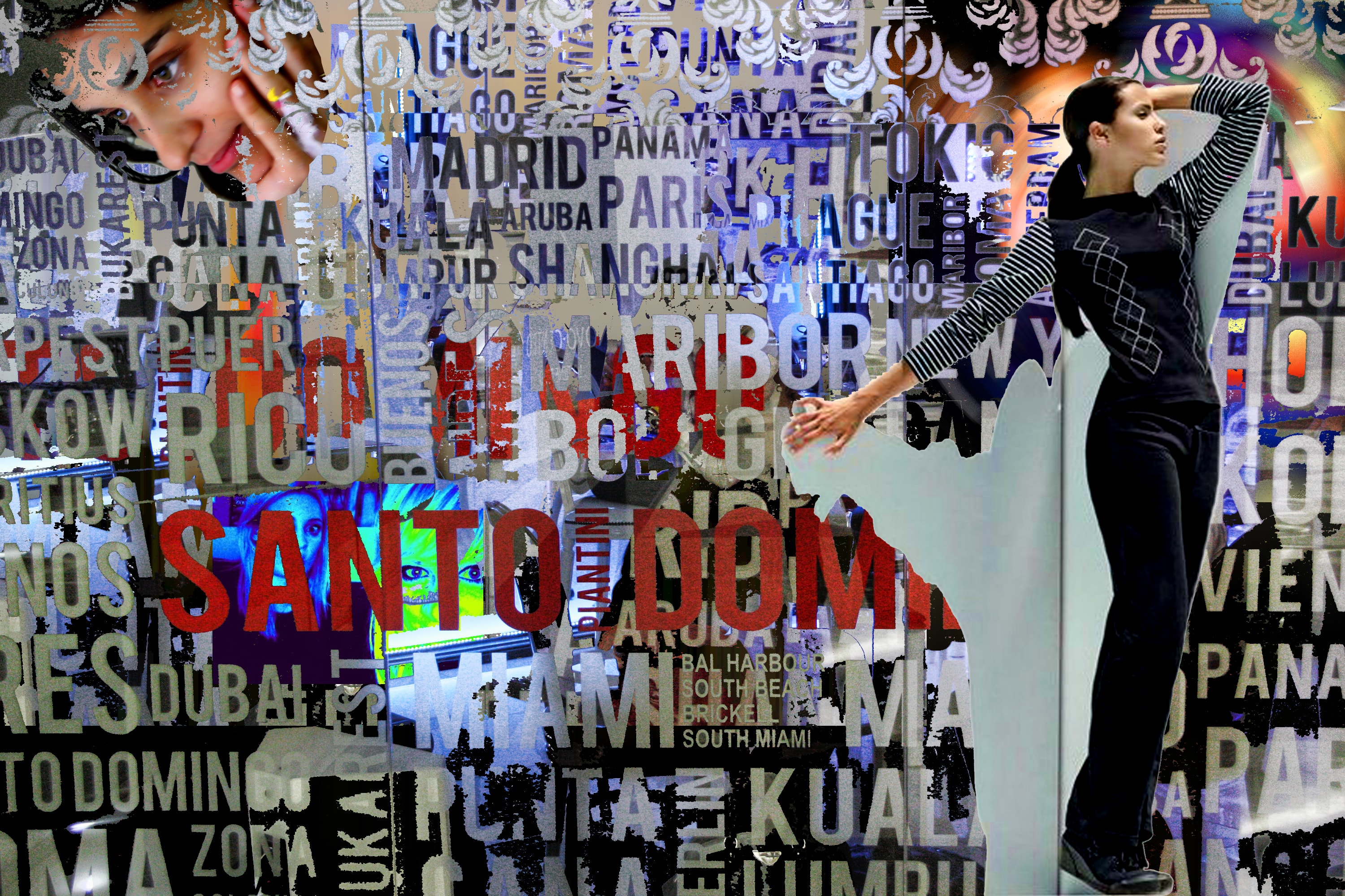 Arte Digital — Serie Amigos de Facebook