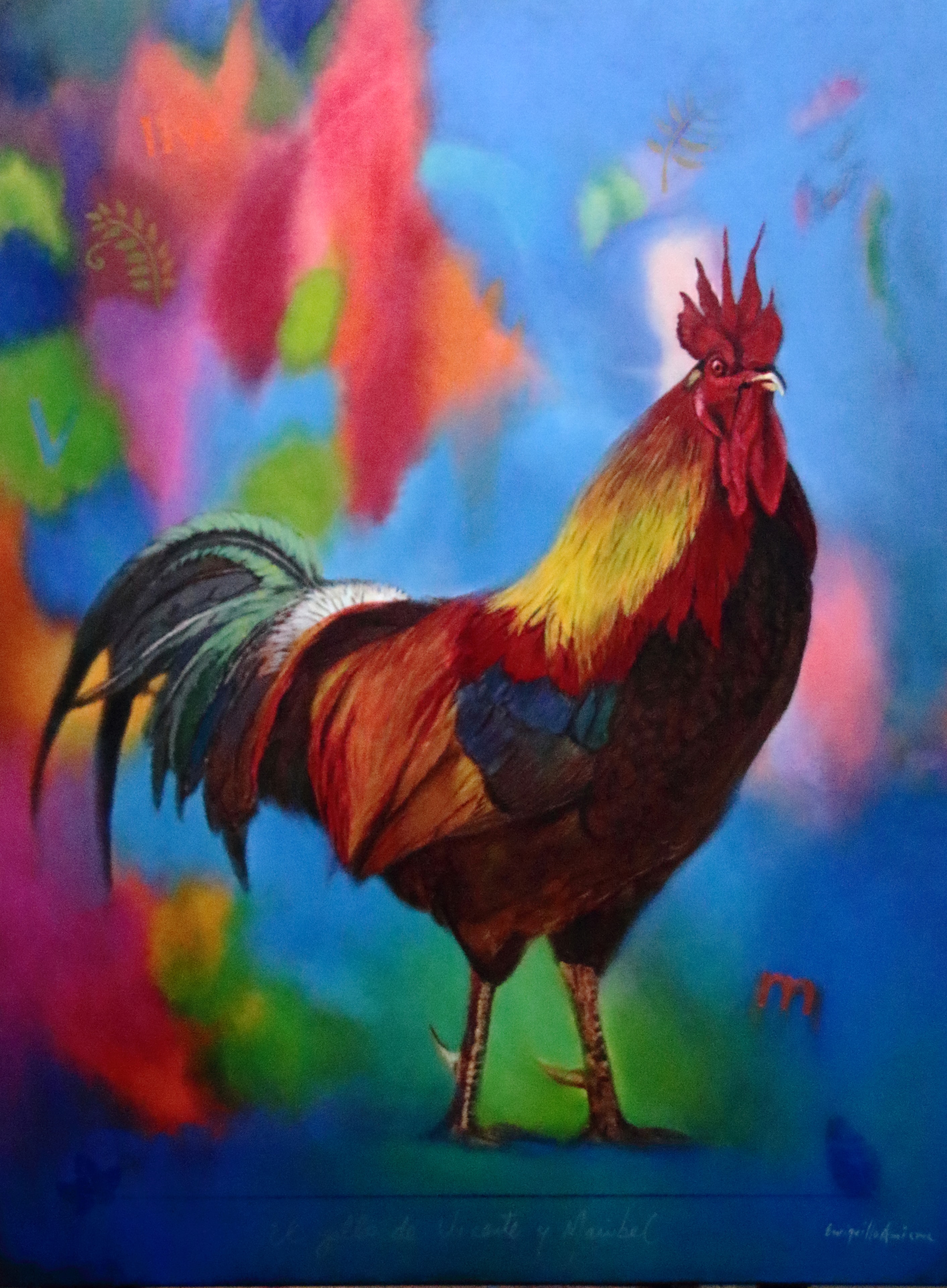 Vicente and Maribel's Rooster